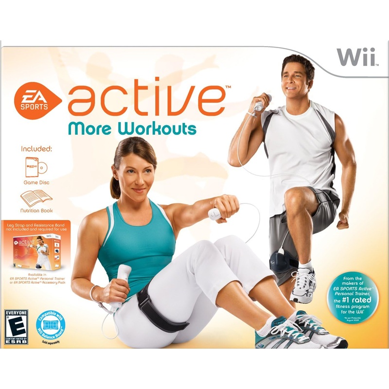 EA Sports Active More Workouts Bundle Wii New