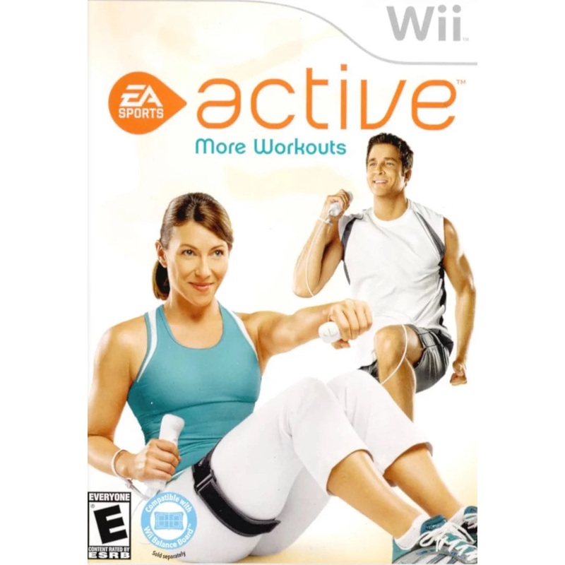 EA Sports Active More Workouts Software Wii Used