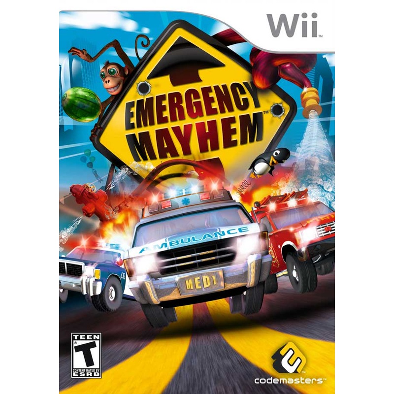 Emergency Mayhem Wii New