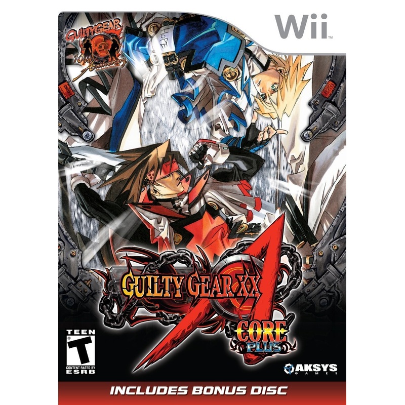 Guilty Gear XX Accent Core Plus Wii Used