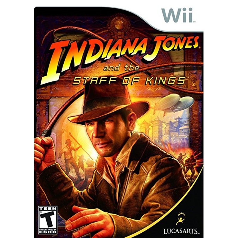 Indiana Jones And The Staff Of Kings Wii New