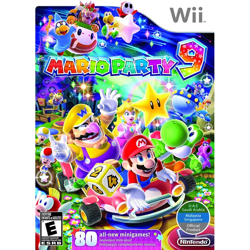 Mario Party 9 World Edition Wii New