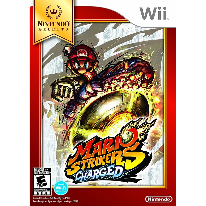 Mario Strikers Charged Nintendo Selects Wii Used