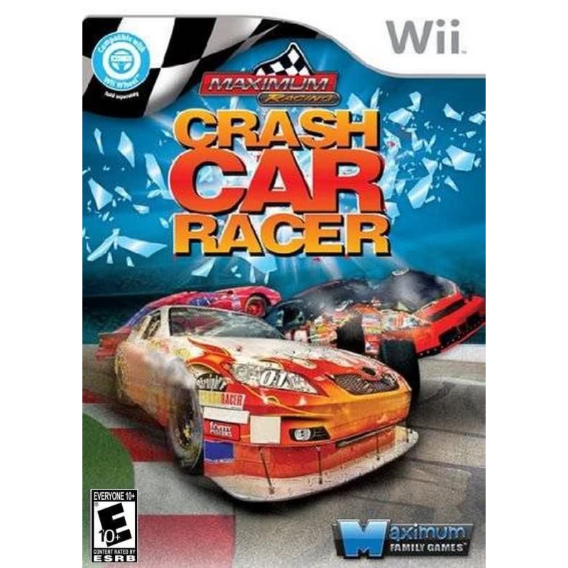 Maximum Racing Crash Car Racer Wii Used