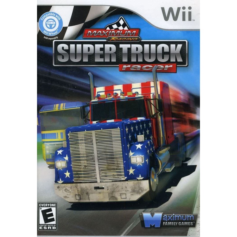 Maximum Racing Super Truck Racer Wii Used