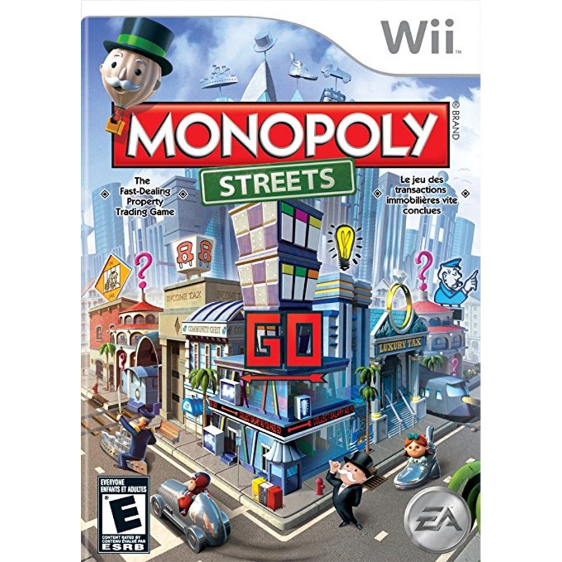 Monopoly Streets Wii Used