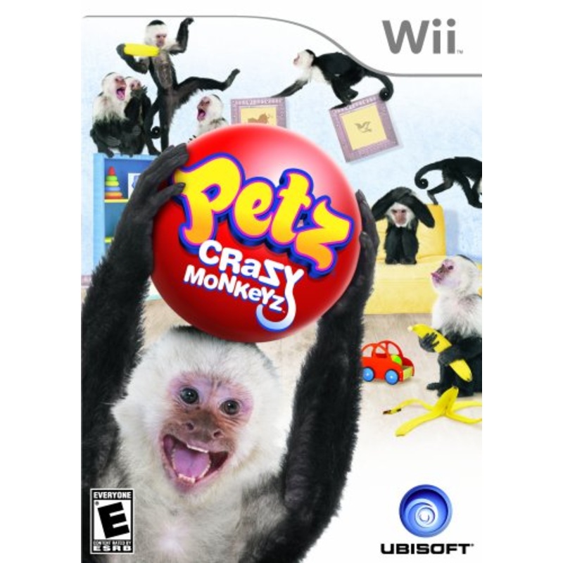 Petz Crazy Monkeyz Wii New