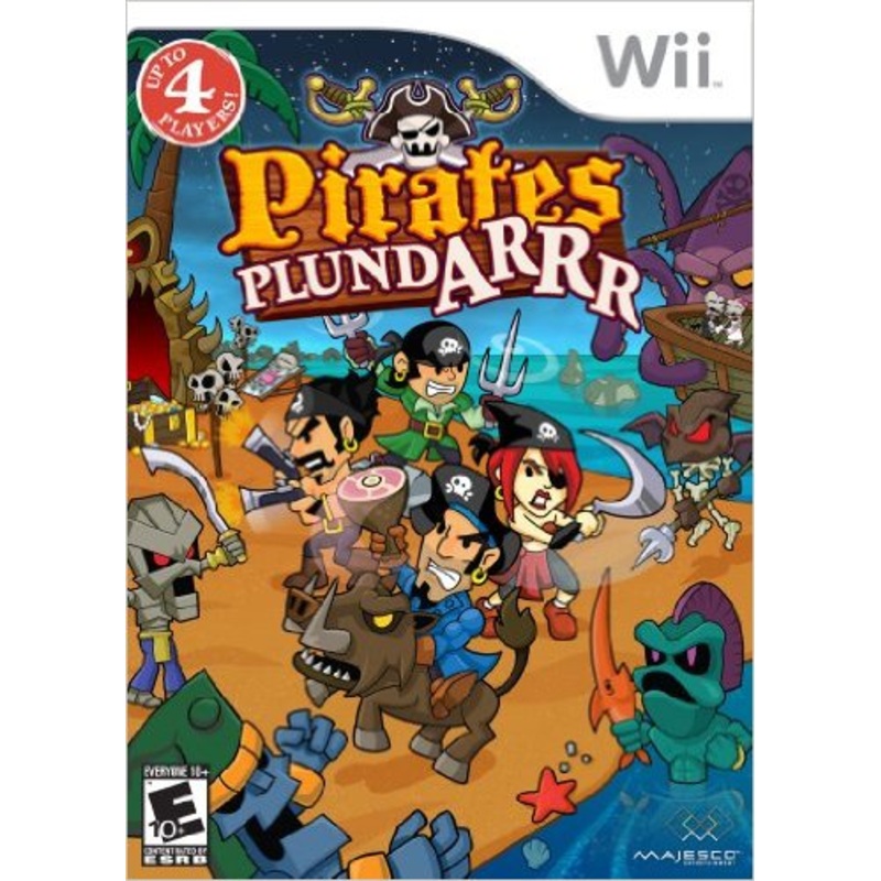 Pirates PlundArrr Wii Used