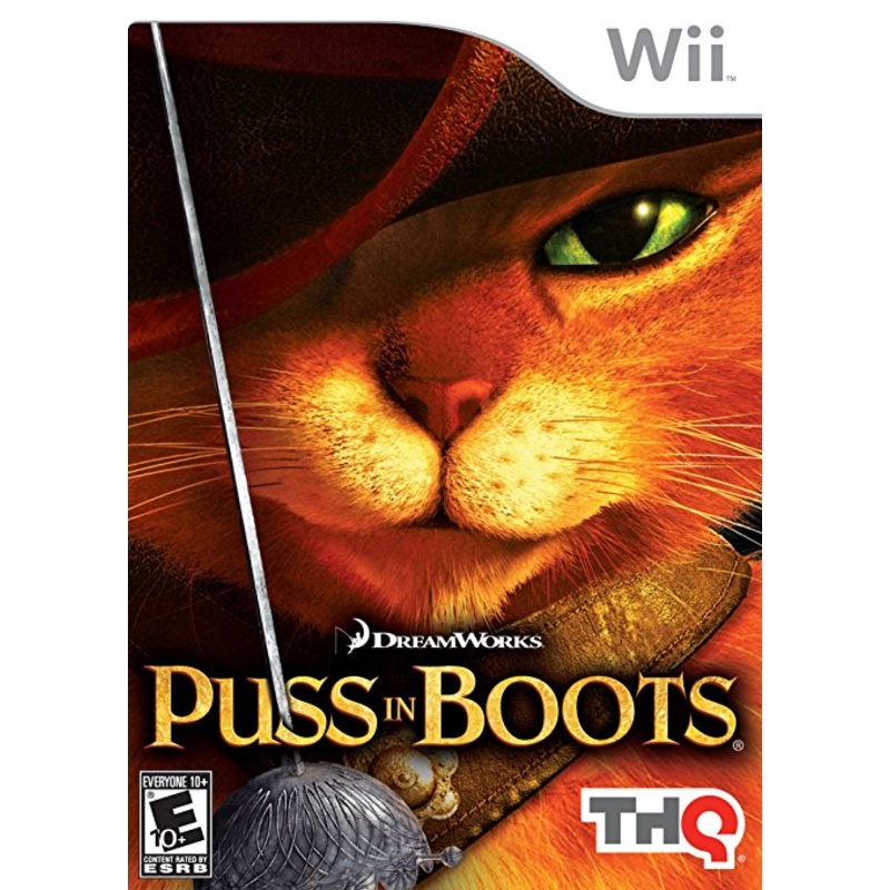 Puss In Boots Wii New