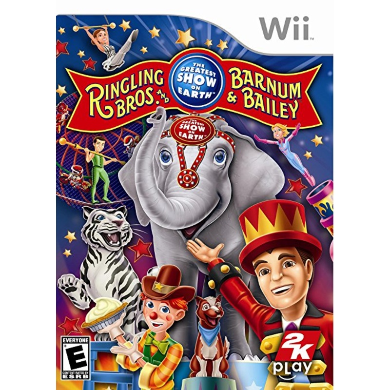 Ringling Bros Barnum & Baily Circus Wii New