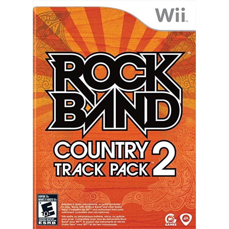 Rock Band Country Track Pack V2 Instruments Required Wii Used