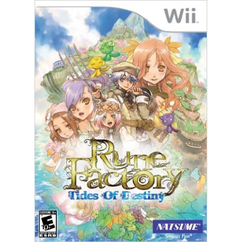 Rune Factory Tides Of Destiny Wii Used