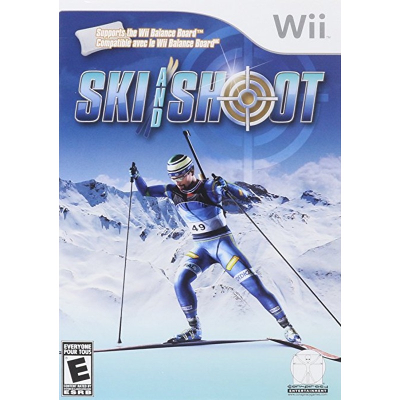 Ski & Shoot Wii New
