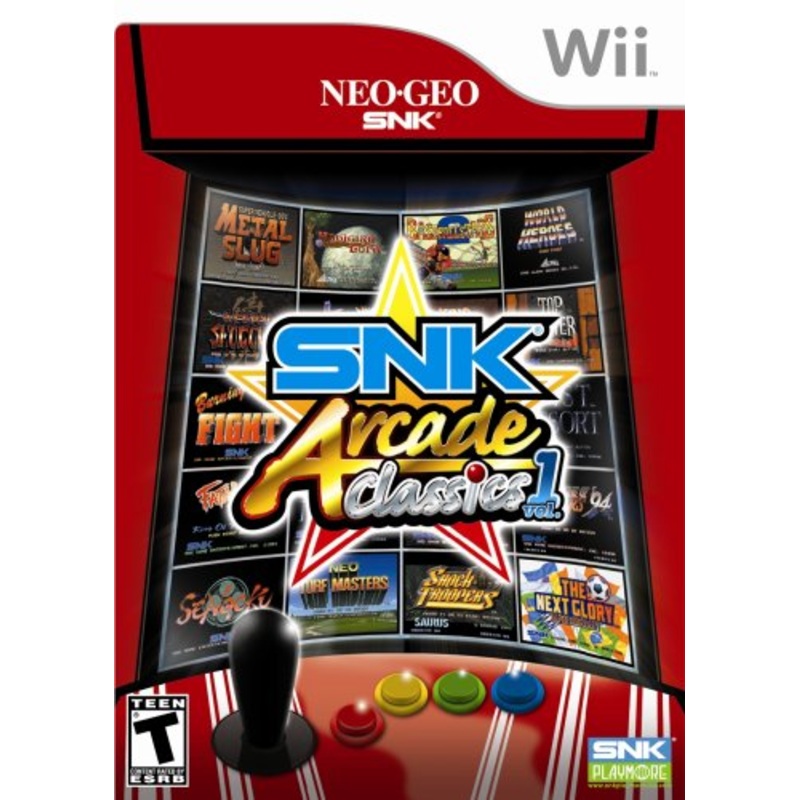 SNK Arcade Classics Volume 1 Wii Used