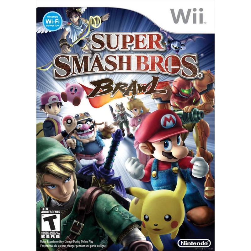 Super Smash Bros Brawl North American Edition Wii New