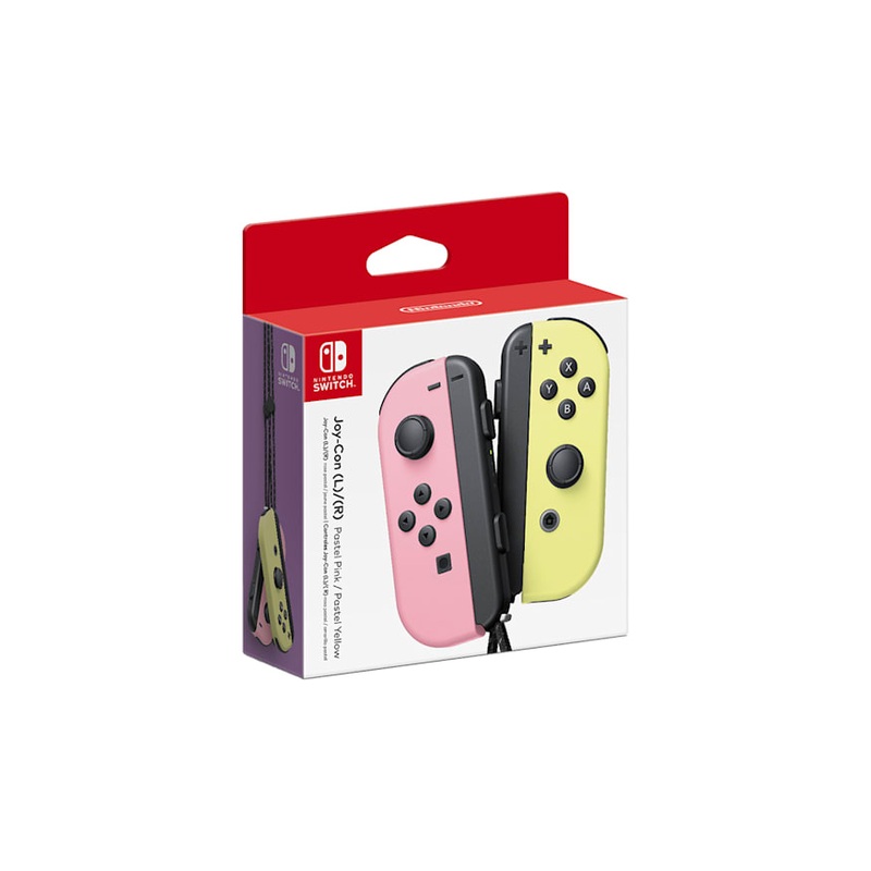 Switch Controller Wireless Nintendo Joy-Con L R Pastel Pink Pastel Yellow Set New