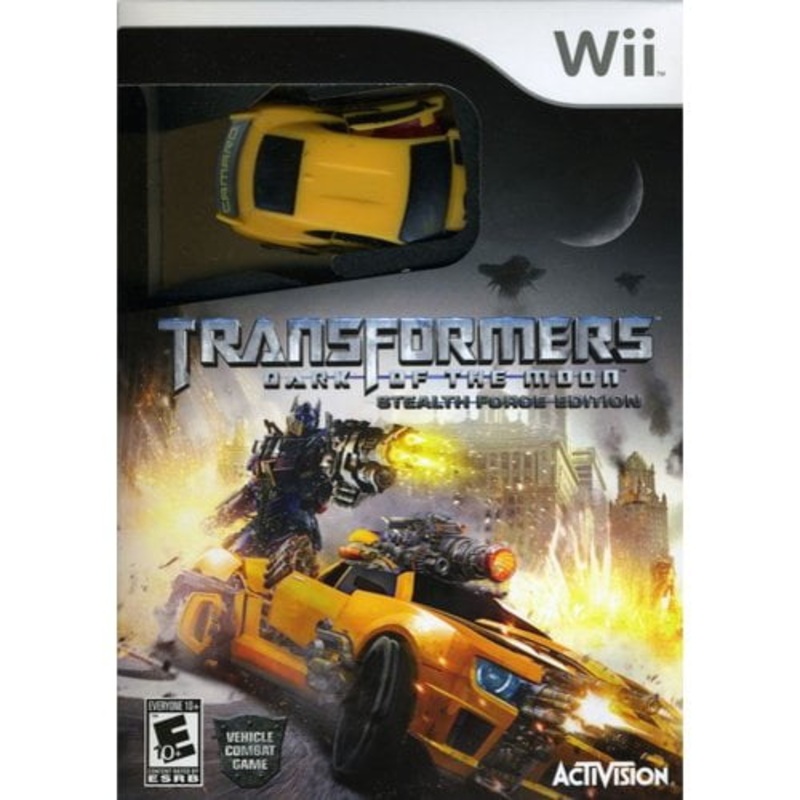 Transformers Dark Of The Moon With Car Wii New