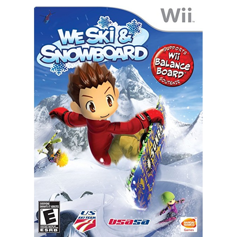 We Ski & Snowboard Wii Used