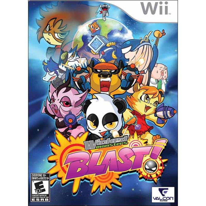 Wicked Monsters Blast Wii Used