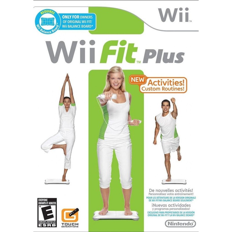 Wii Fit Plus Balance Board Required Wii New
