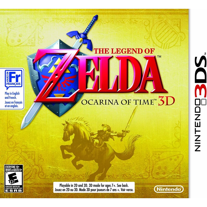 Zelda Ocarina Of Time 3D 3DS Used Cartridge Only