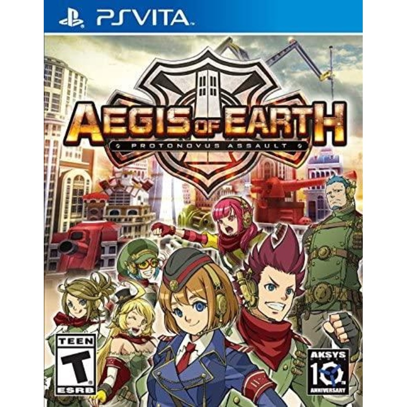 Aegis Of Earth Protonovus Assault PS Vita Used Cartridge Only