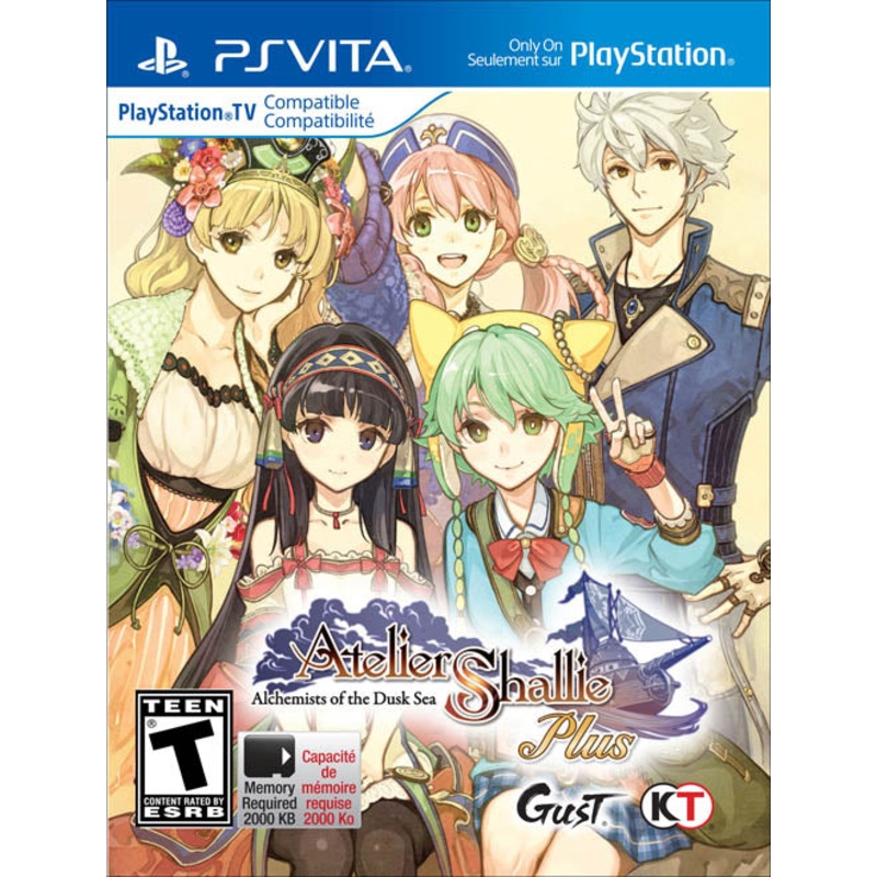 Atelier Shallie Plus Alchemists of the Dusk Sea PS Vita Used Cartridge Only
