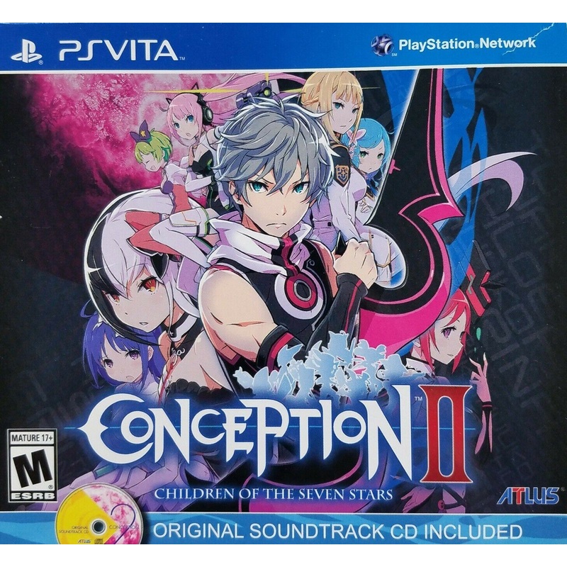 Conception II Children Of The Seven Stars Limited Edition PS Vita New