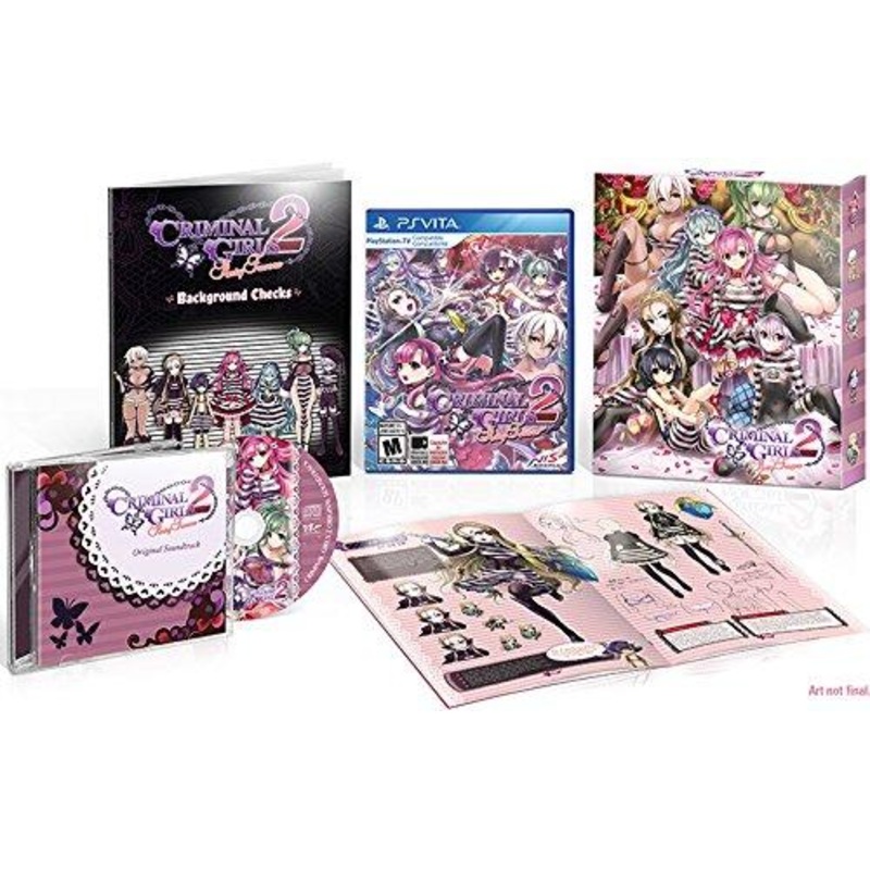 Criminal Girls 2 Party Favors Limited Edition PS Vita Used