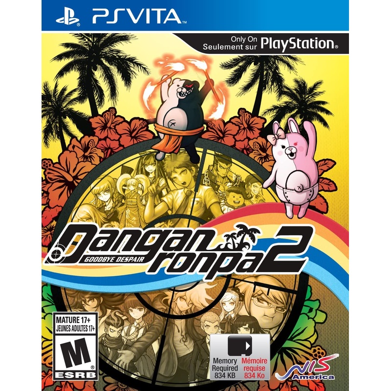 Danganronpa 2 Goodbye Despair PS Vita Used Cartridge Only