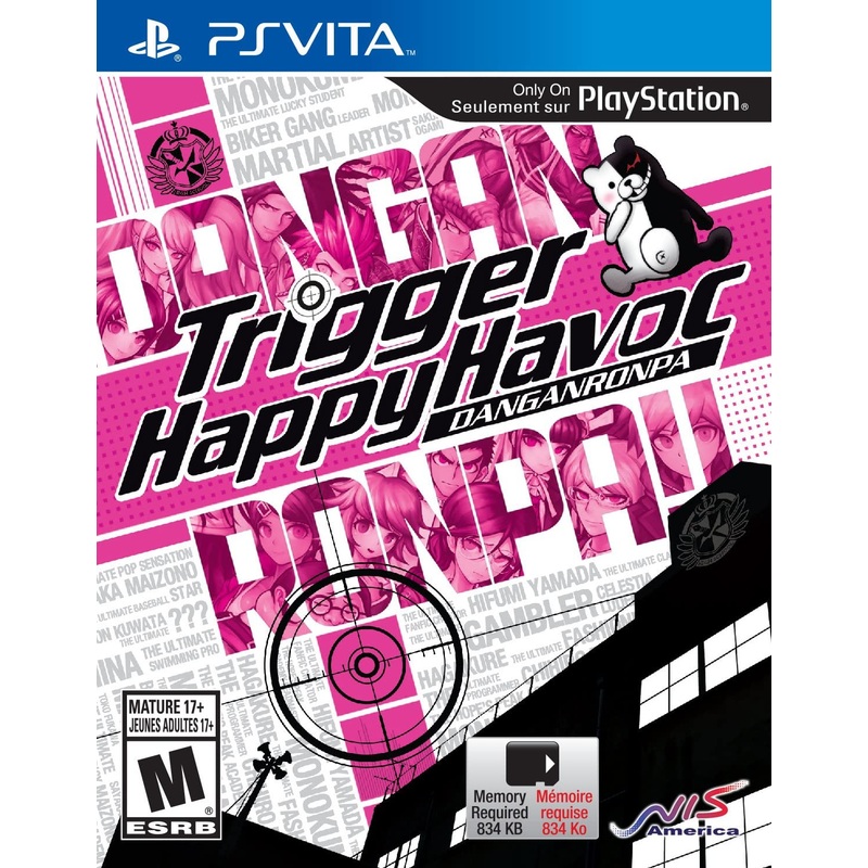 Danganronpa Trigger Happy Havoc PS Vita Used Cartridge Only