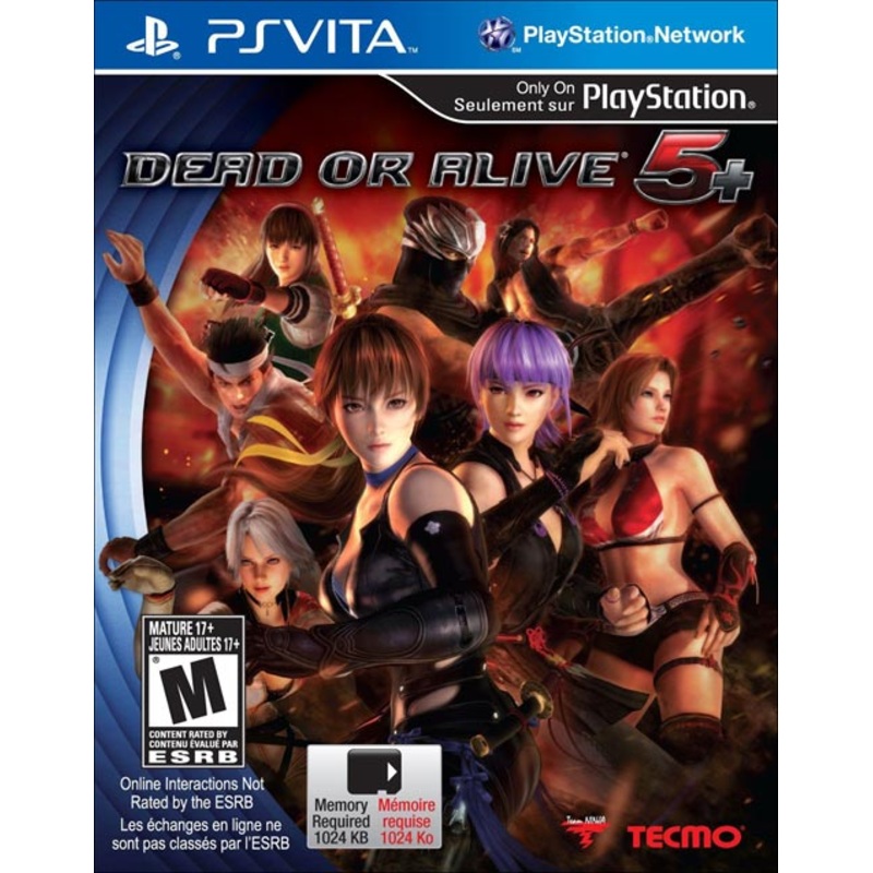 Dead Or Alive 5 Plus PS Vita Used