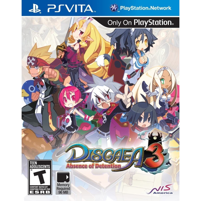 Disgaea 3 Absence Of Detention PS Vita Used Cartridge Only