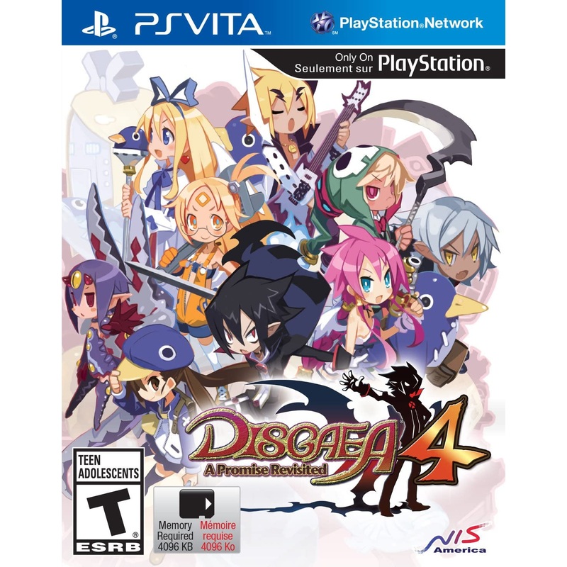 Disgaea 4 A Promise Revisited PS Vita Used Cartridge Only