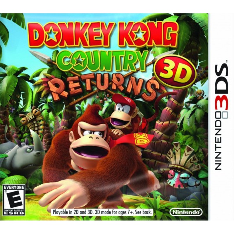 Donkey Kong Country Returns 3DS Used