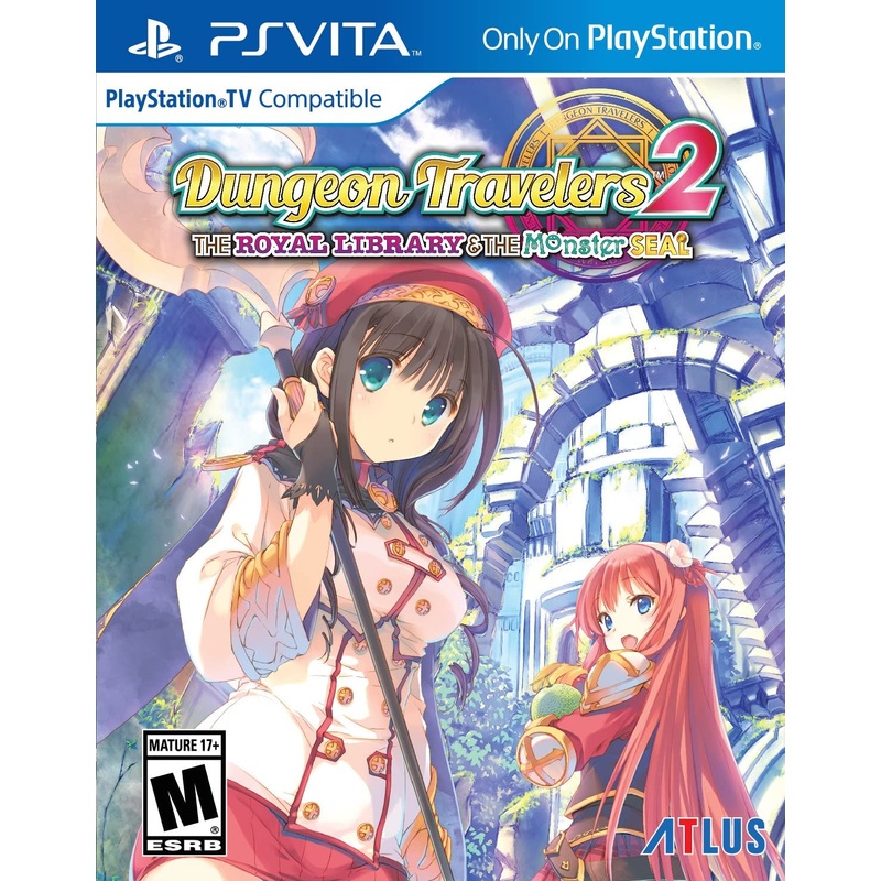 Dungeon Travelers 2 The Royal Library And The Monster Seal PS Vita Used