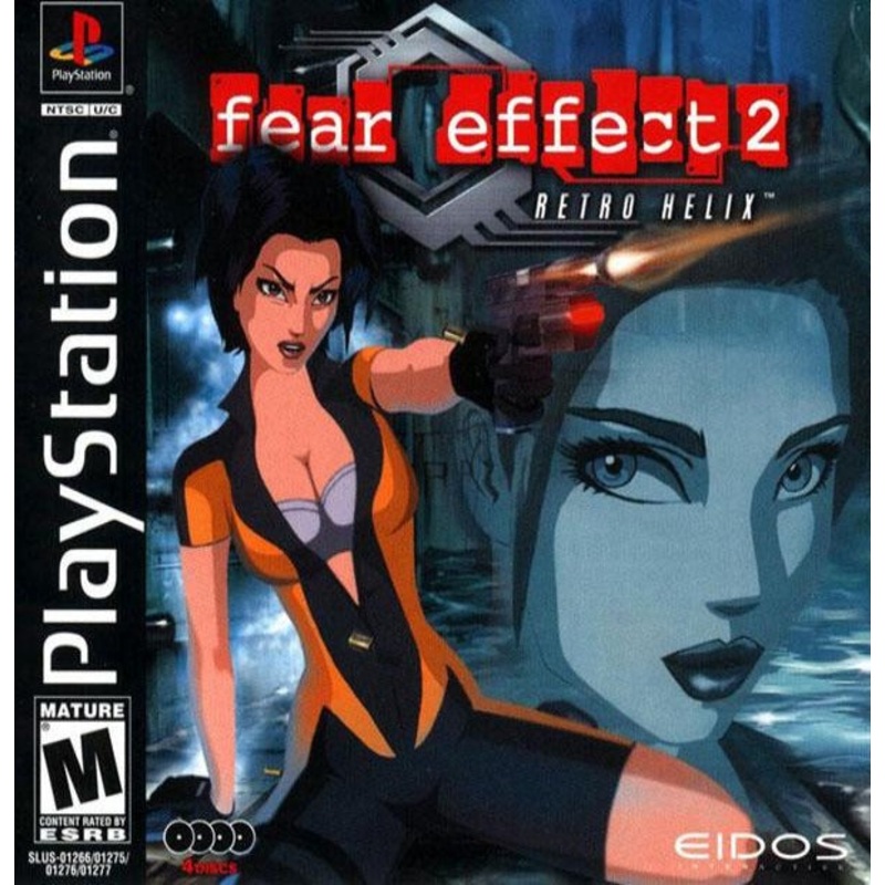 Fear Effect 2 Retro Helix With Manual PS1 Used
