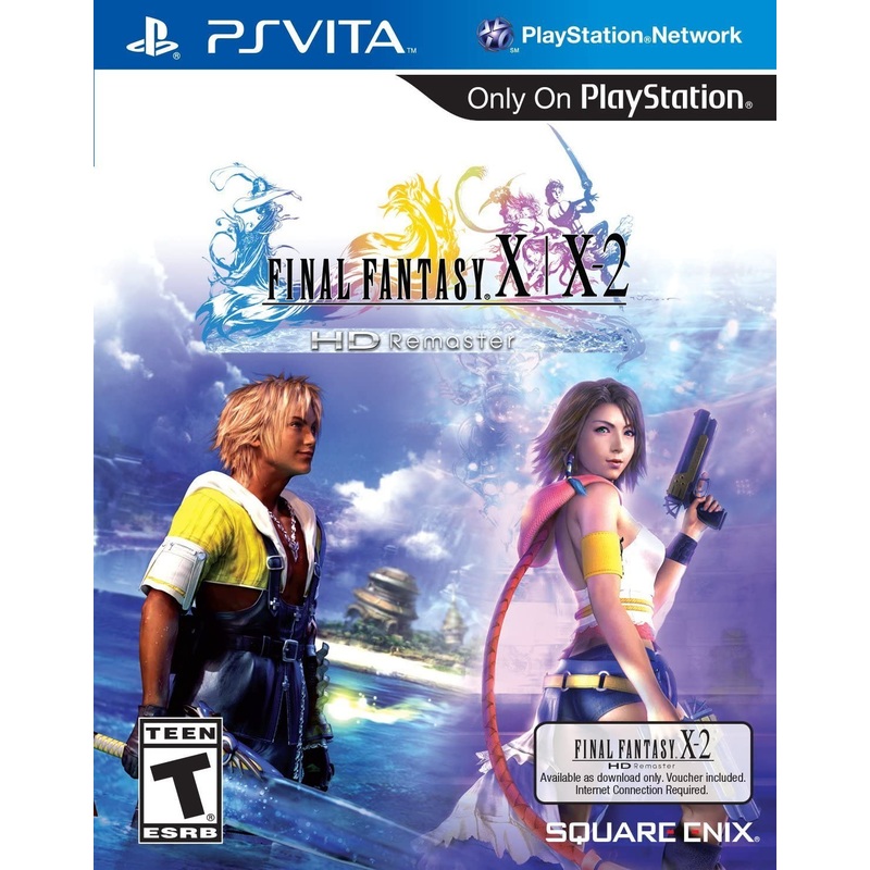 Final Fantasy X And X2 Hd Remaster (X on Cart X2 DLC Only) PS Vita Used Cartridge Only