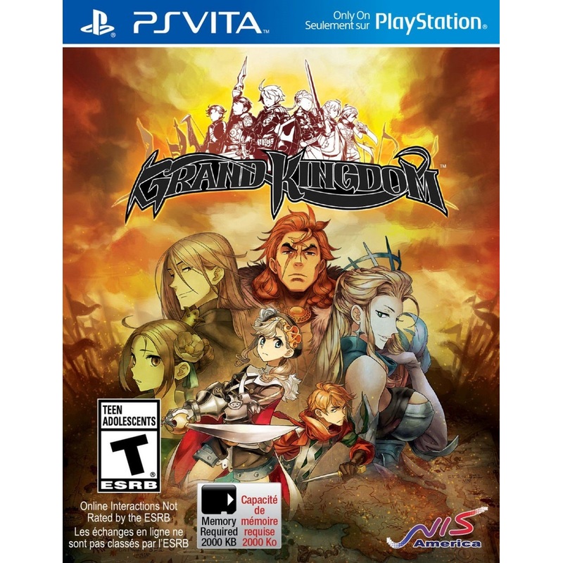 Grand Kingdom PS Vita Used Cartridge Only