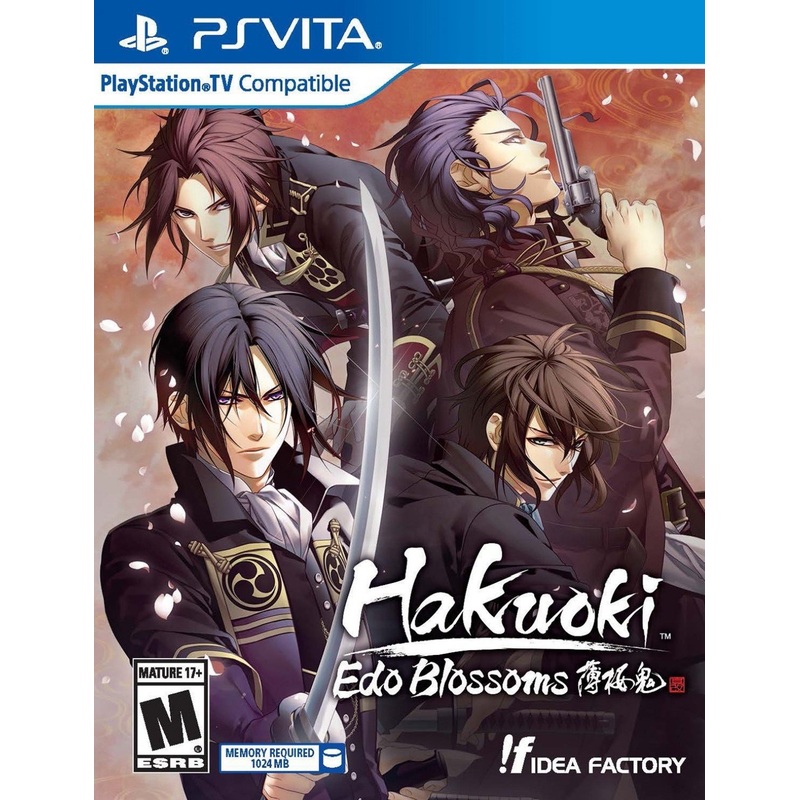 Hakuoki Edo Blossom PS Vita Used Cartridge Only