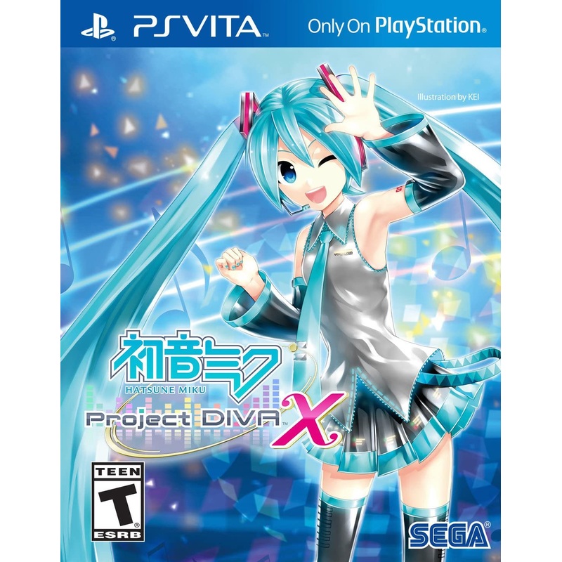 Hatsune Miku Project Diva X PS Vita Used