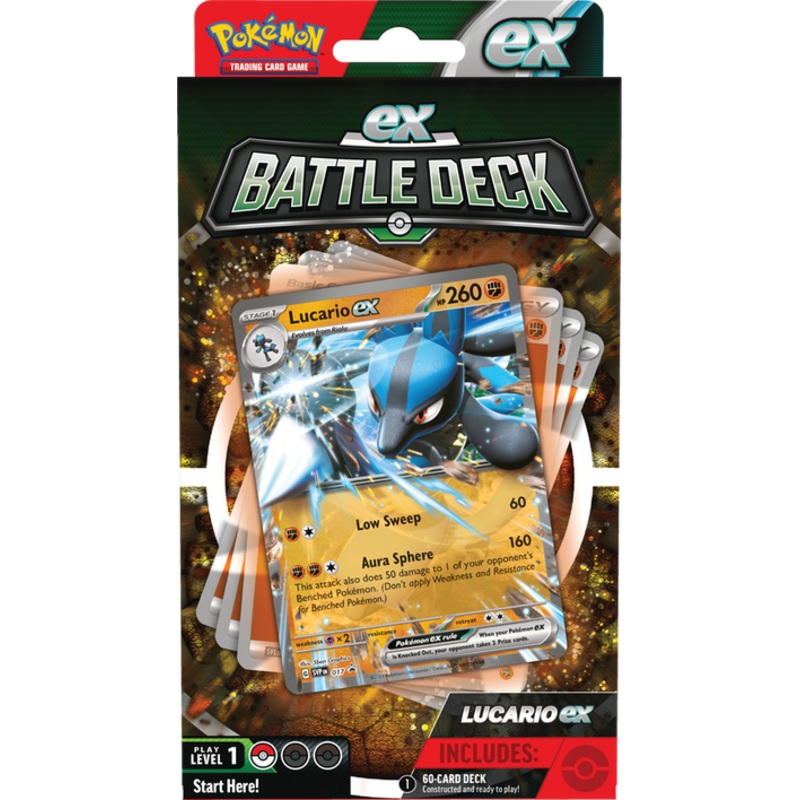 Pokemon EX Ampharos/Lucario Battle Deck