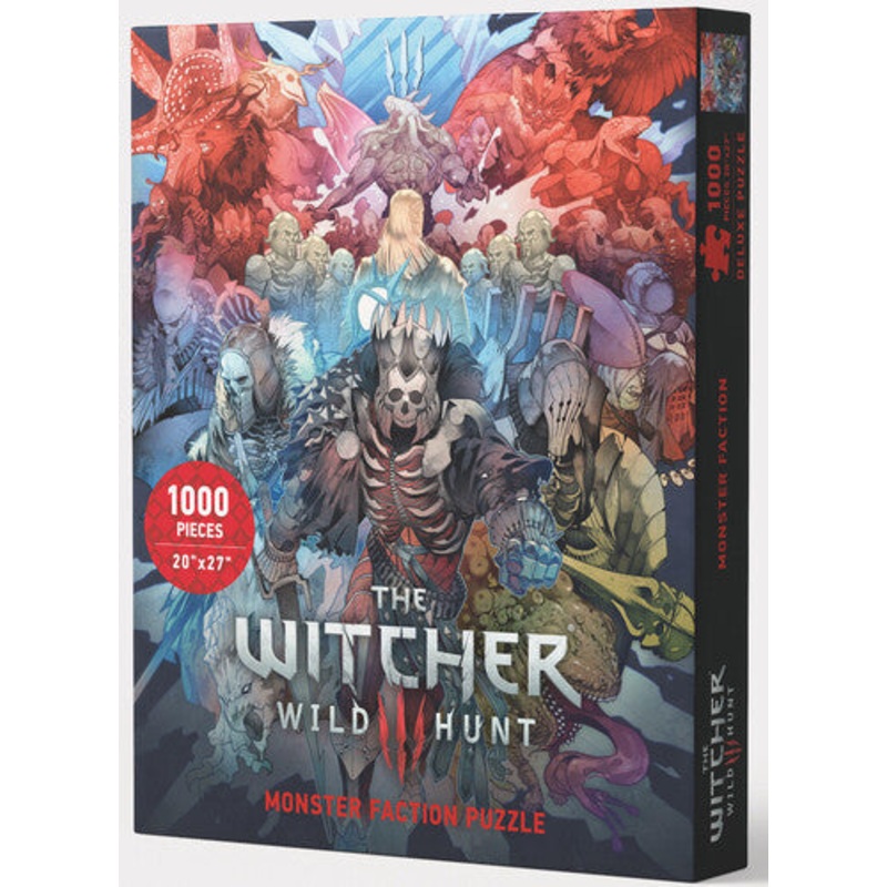 The Witcher 3 Monster Faction 1000 Piece Puzzle New