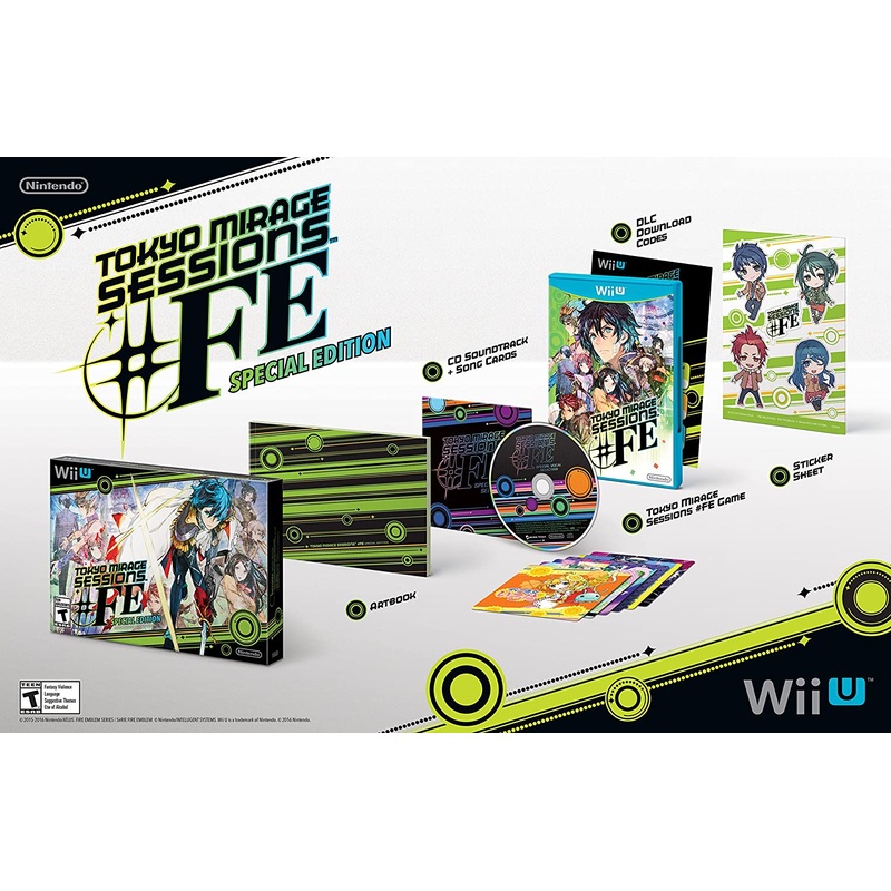 Tokyo Mirage Sessions FE Special Edition Wii U Used