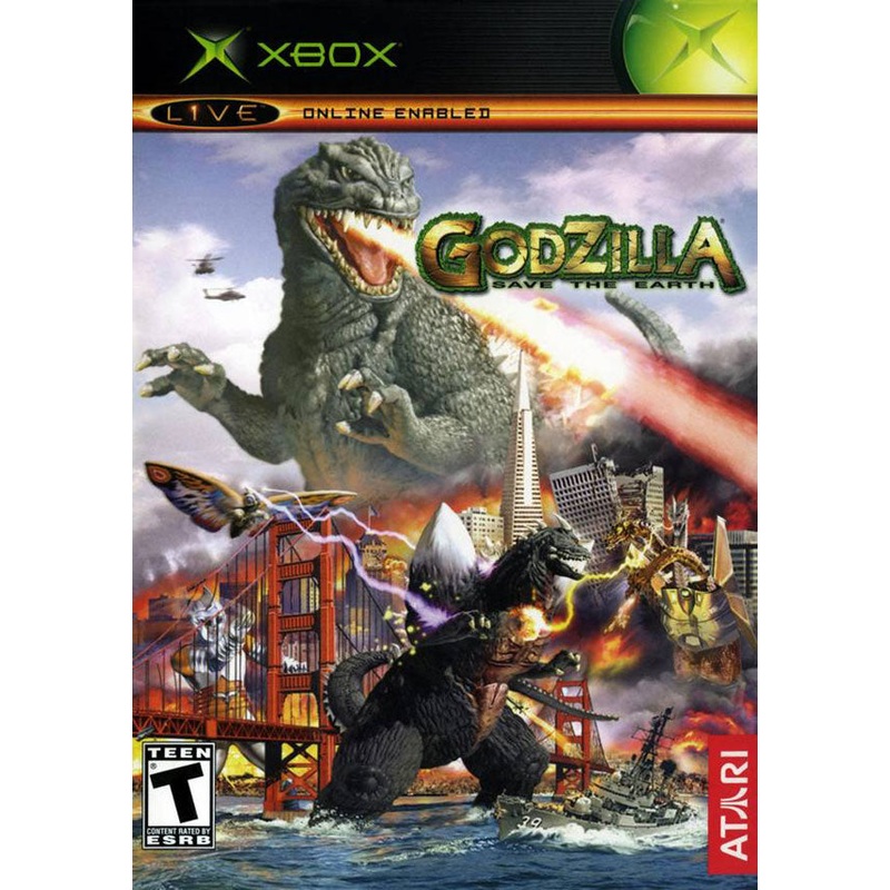 Godzilla Save The Earth NTSC Xbox Used