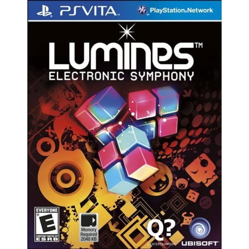 Lumines Electronic Symphony PS Vita Used