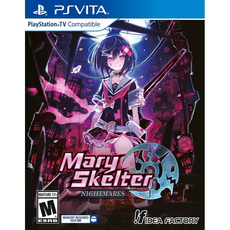 Mary Skelter Nightmares PS Vita Used Cartridge Only
