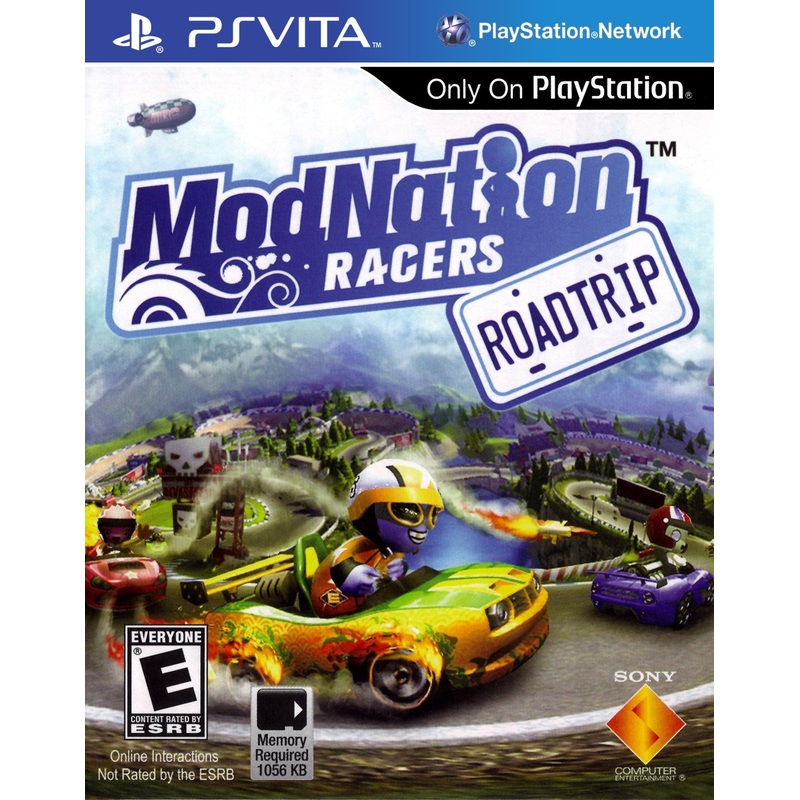 ModNation Racers Road Trip PS Vita Used Cartridge Only