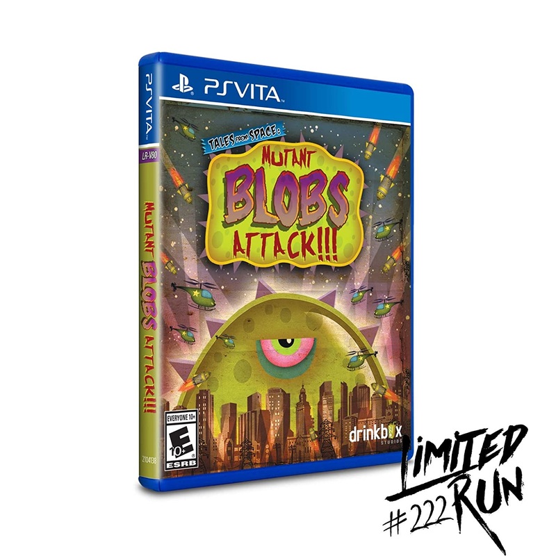 Mutant Blobs Attack LRG PS Vita New