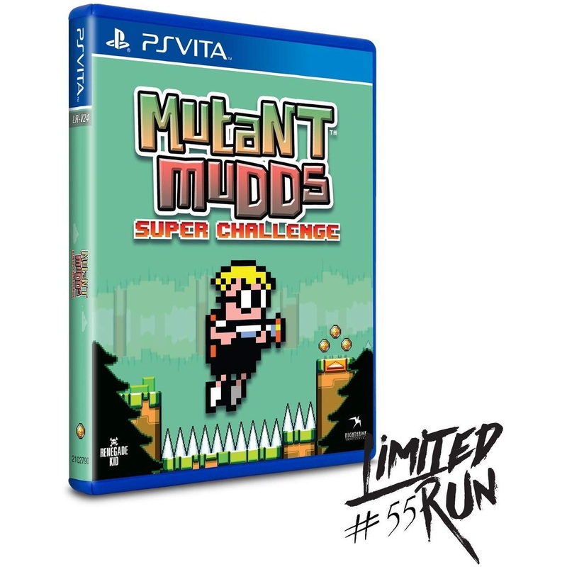 Mutant Mudds Super Challenge LRG PS Vita New
